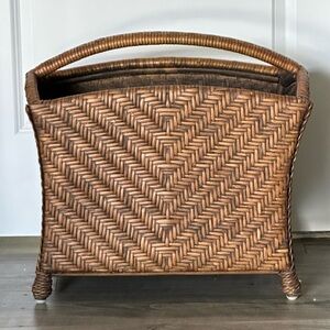 Tribor Handwoven Casablanca Magazine Rack Beautiful!